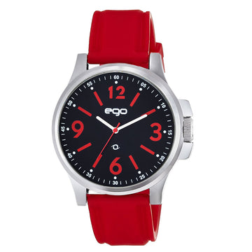 Maxima EGO Men Black Dial Analogue Watch - E-01034PAGC